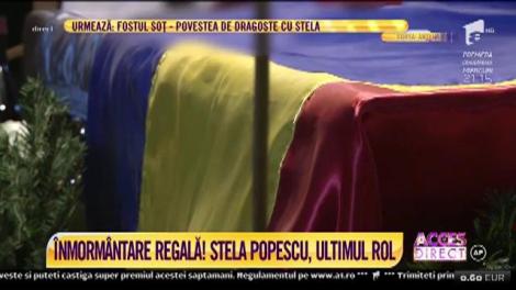 Stela Popescu a fost condusă pe ultimul drum!