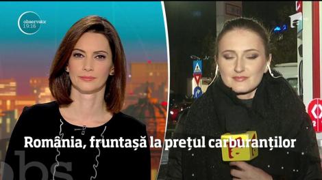 România, fruntașă la prețul carburanților