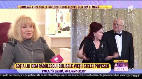 Exclusiv! Cu durere în glas, Paula Rădulescu, cea care i-a fost colegă de cabină Stelei Popescu: ”E foarte trist. Am pierdut o stea”