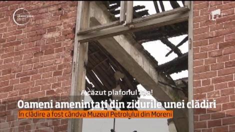 Coșmarul unor bătrâni din Moreni! Au ajuns la pensie, dar trăiesc zi de zi cu spaima că vor sfârși striviți în propriile case