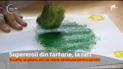 Anca Lungu a lansat "Supereroii din farfurie", o carte despre preparate şi ingrediente pe care copiii le urăsc