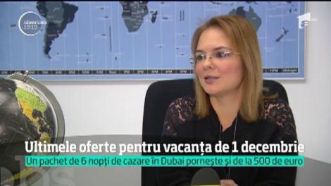 Oferte "Last Minute" de 1 decembrie. Rom&acirc;nii care s-au trezit pe ultima sută de metri, mai au o șansă la vacnță. Ce prețuri &icirc;i așteaptă