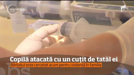 Copilă de 12 ani atacată cu un cuțit de tatăl ei! Fata a fost dusă de urgenţă la spitalul din Arad