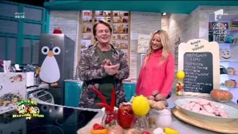 Răsfăţul zilei! Vlăduţ găteşte o rețetă de origine thailandeză "Aripioare Thai"