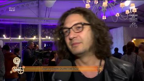 Chef Florin Dumitrescu: "Când trec pe lângă oameni pe care îi admir, îmi stă pe vârful limbii să le cer să fac o poză. Cheloo e unul dintre ei"