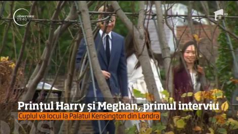 Prinţul Harry şi Meghan Markle, primul interviu în calitate de cuplu: "Nu auzisem niciodată de ea înainte ca prietena noastră să ne trimită la un blind date"