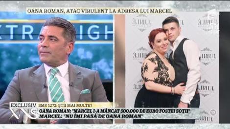 Marcel Toader răspunde acuzaţiilor Oanei Roman: "Să îşi vadă de familia ei! Ea şi-a lovit soţul cu geanta în cap!"