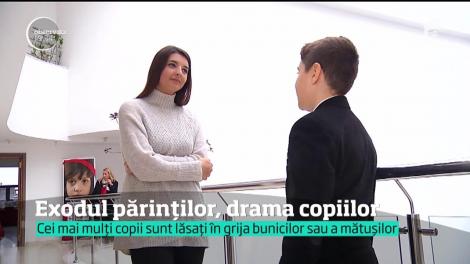 Exodul părinţilor peste hotare a lăsat singuri un sfert de milion de copii