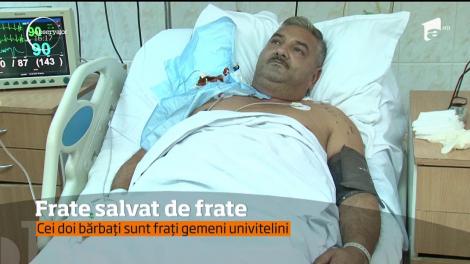 Premieră pentru centrul de transplant din Iaşi! Şi-a salvat fratele geamăn