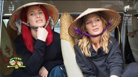Aventura Asia Express continuă! Ana Baniciu: „Este experiența vieții". Ea și Raluka se înțeleg prin semne cu localnicii
