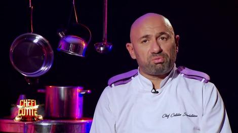 Finala ”Chefi la cuțite”, la extreme! Bontea, ca la Paris, tatăăăă! Dumitrescu, hai să bem! Scărlatescu, cel mai amărât: ”Nu vă mai promit nimic!”