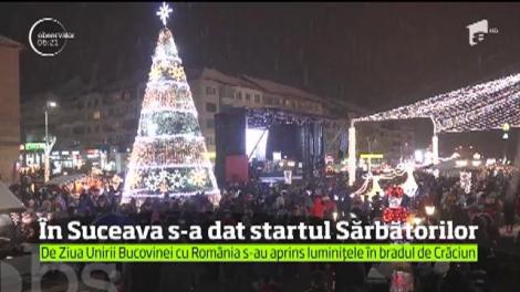 Sucevenii au furat startul la distracţia de Crăciun