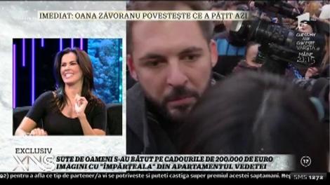 Sute de oameni s-au bătut pe hainele şi accesoriile de 200 de mii de euro ale Oanei Zăvoranu!