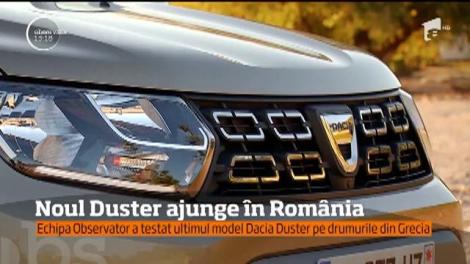 Noul Duster poate fi comandat şi în România