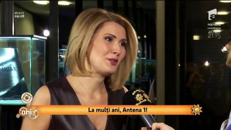 24 de ani de Antena 1! Sandra Stoicescu: "Pentru mine Antena 1 este familie"