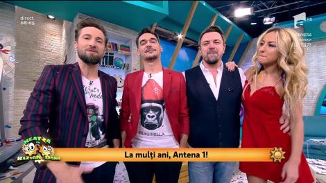 24 de ani de Antena 1! De la matinal, la bunic de matinali: "L-am adus pe Horia Brenciu, aici, din trei motive"