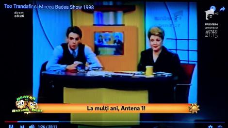 24 de ani de Antena 1! Smiley News! "Teo și Mircea Sou" 1998