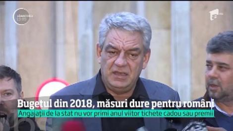 Vești deloc îmbucurătoare: Se taie tot pentru români! Fără tichete cadou, premii sau indemnizaţii de vacanţă în 2018