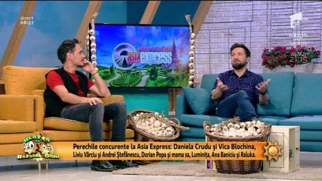 Dorian Popa și mama sa: primele impresii despre aventura ,,Asia Express”