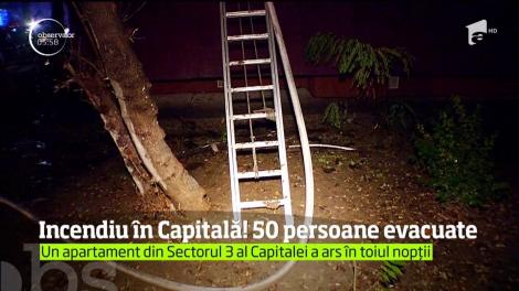 A fost panică într-un bloc din Capitală!