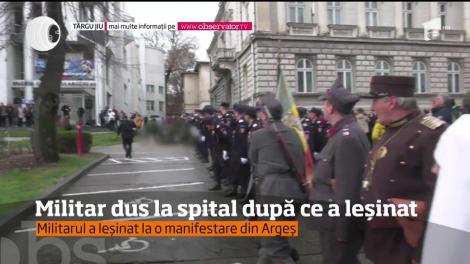 Un militar din Buzău a fost dus de urgenţă la spitalul din Piteşti