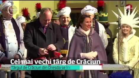 Cel mai vechi târg de Crăciun din Europa şi-a deschis porţile