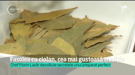 Chef Florin Lazăr dezvăluie secretele unui preparat de tradiţie: fasolea cu ciolan
