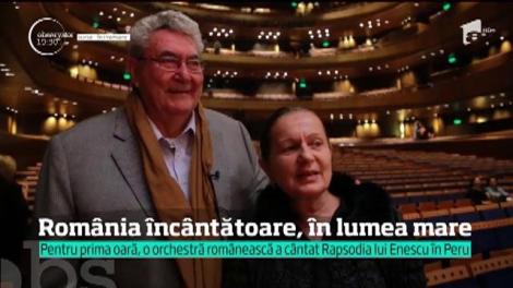 Imnul naţional a răsunat chiar şi în Peru