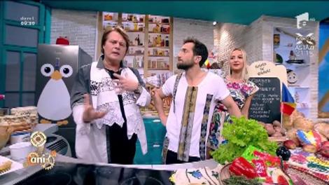 De 1 decembrie, gătim româneşte! Vlăduț s-a pus serios pe treabă şi pregăteşte "COASTE ŞI ZÂMBETE"