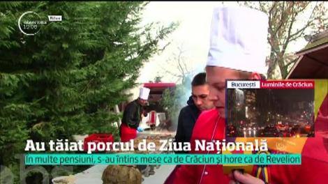 Au tăiat porcul de Ziua Naţională