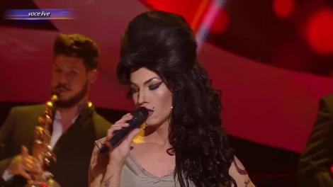 Sebastian Muntean se transformă în Amy Winehouse - "Hey, little rich girl"