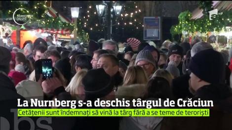La Nurnberg, Germania, s-a deschis târgul de Crăciun