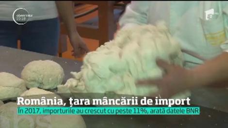 România, țara mâncării de import