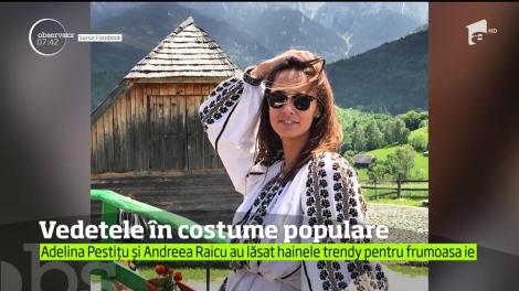 De Ziua Națională a României, vedetele au ales ținutele populare