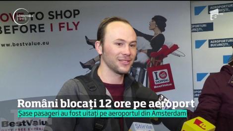 130 de români, printre care copii şi femei însărcinate, au fost abandonaţi în aeroportul din Amsterdam