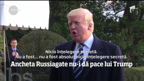 Ancheta Russiagate nu-i dă pace lui Trump
