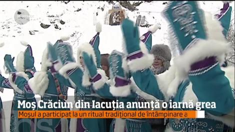 Moș Crăciun din Iacuția anunță o iarnă grea
