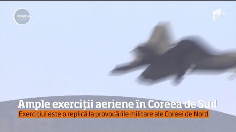 Coreea de Sud şi Statele Unite au dat startul celor mai ample exerciţii aeriene comune de până acum!