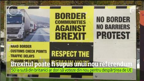 50 la sută dintre cetăţenii britanici doresc un al doilea referendum pe tema Brexitului, după ce se vor stabili condiţiile despărţirii de Uniunea Europeană