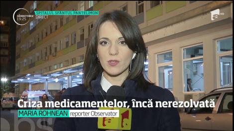 Criza medicamentelor de la Spitalul Sfântul Pantelimon, încă nerezolvată