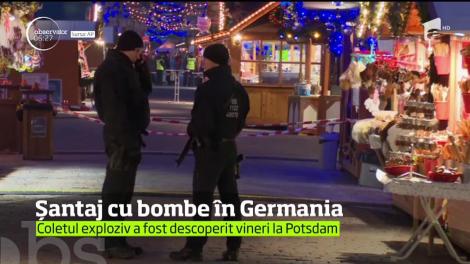 Bomba artizanală găsită într-un colet, în apropierea târgului de Crăciun din oraşul Potsdam, lângă Berlin, nu are legătură cu terorismul, ci cu o tentativă de şantaj