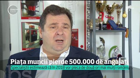 Nesiguranţa fiscală alungă din ţară, la anul, peste 500 de mii de români, estimează specialiştii