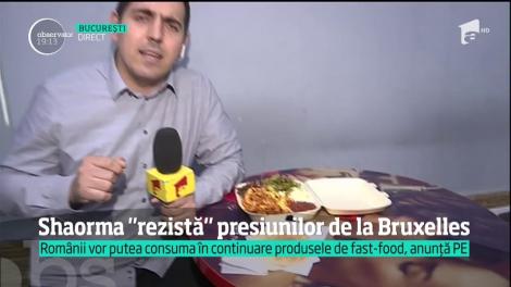 Uniunea Europeană nu vrea să interzică shaorma, mâncarea preferată de fast-food a românilor