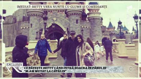 Betty Salam poate spune că a intrat deja în familia viitorului soţ: ”M-am mutat la Cătălin”
