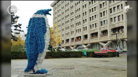 La Ploieşti, ornamentele stradale de Crăciun stârnesc pasiuni şi antipatii