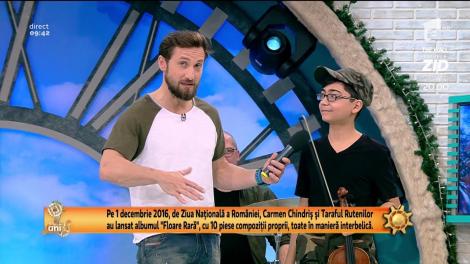 Carmen Chindriș și Taraful Rutenilor, show de zile mari în platoul "Neatza"