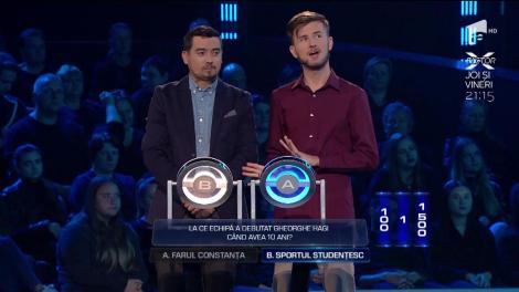 Ioan şi Cătălin sunt în CĂDERE LIBERĂ! Cei doi concurenţi trec de la extaz la agonie şi invers: "Emoţiile sunt mari!"