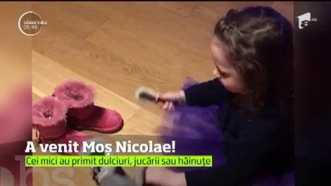 A venit Moş Nicolae! Bineînţeles cu tolba încărcată cu daruri pentru prichindeii de toate vârstele