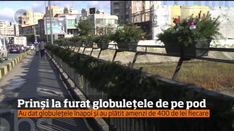 Nu există aşa ceva! Nu e GRINCH, ci o bătrânică care FURĂ în drum spre biserică GLOBURILE amplasate de primărie în oraş