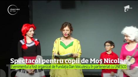 Cadouri, muzică şi distracţie! Au fost ingredientele unei petreceri de Moş Nicolae la care sute de copii au primit daruri